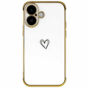 インテリオル IPHONE16 キラリンハートケース COCO case ホワイト 1716-16-WHITE インテリオル IPHONE16 キラリンハートケース COCO case ホワイト 1716-16-WHITE