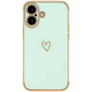 インテリオル IPHONE16 キラリンハートケース COCO case ミント 1716-16-MINT インテリオル IPHONE16 キラリンハートケース COCO case ミント 1716-16-MINT