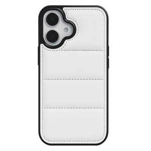 インテリオル IPHONE16 ダウンみたいなふかふかケース COCO case ホワイト 1830-16-WHITE インテリオル IPHONE16 ダウンみたいなふかふかケース COCO case ホワイト 1830-16-WHITE