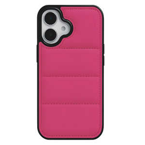 インテリオル IPHONE16 ダウンみたいなふかふかケース COCO case ピンク 1830-16-PINK インテリオル IPHONE16 ダウンみたいなふかふかケース COCO case ピンク 1830-16-PINK