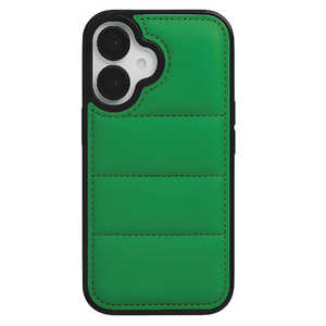 インテリオル IPHONE16 ダウンみたいなふかふかケース COCO case グリーン 1830-16-GREEN インテリオル IPHONE16 ダウンみたいなふかふかケース COCO case グリーン 1830-16-GREEN