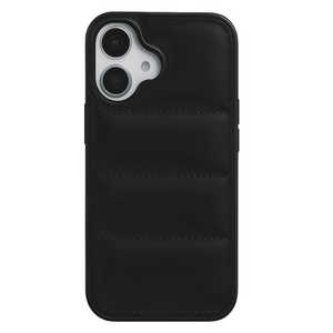 インテリオル IPHONE16 ダウンみたいなふかふかケース COCO case ブラック 1830-16-BLACK インテリオル IPHONE16 ダウンみたいなふかふかケース COCO case ブラック 1830-16-BLACK