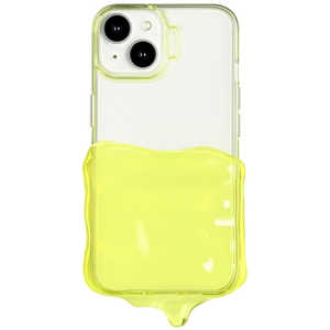 インテリオル IPHONE15/14/13 溶けたクリームケース COCO case イエロー 1843-151413-YELLOW インテリオル IPHONE15/14/13 溶けたクリームケース COCO case イエロー 1843-151413-YELLOW