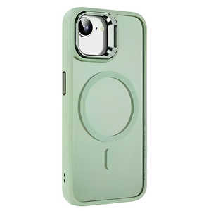 インテリオル iPhone 16e カメラリングスタンドケース グリーン 1845-16E-GREEN インテリオル iPhone 16e カメラリングスタンドケース グリーン 1845-16E-GREEN