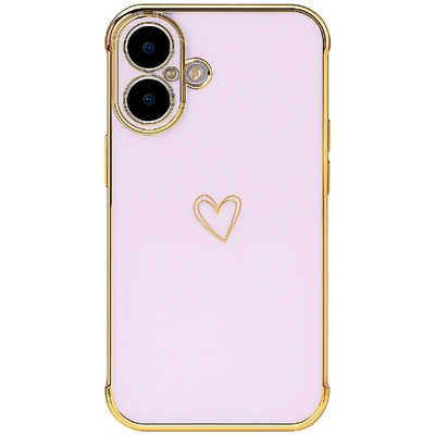 インテリオル iPhone 17 キラリンハートケース COCO CASE パープル