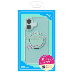 CeI iPhone 17 360°]郊Ot}bgP[X COCO CASE CO[ 1847-17-LIMEGREEN