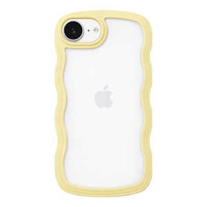 インテリオル iPhone 17e / 16e パステルなくねくねケース COCO CASE イエロー 1794-17E16E-YELLOW