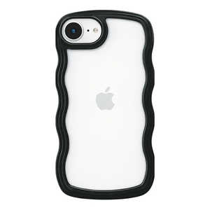 インテリオル iPhone 17e / 16e パステルなくねくねケース COCO CASE ブラック 1794-17E16E-BLACK