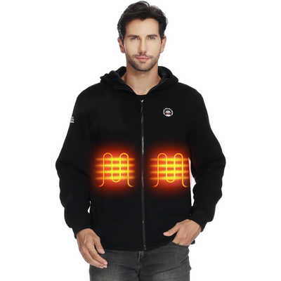 KEMIMOTO 電熱ジャケット8104 ブラック Mサイズ F1117-08104-BKS の