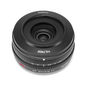 VILTROX Viltrox AF 26mm F2.8 EVO �\�j�[E�}�E���g �m�\�j�[E / �P�œ_�����Y�n AF26/2.8EVOE