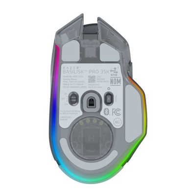 RAZER ワイヤレスゲーミングマウス Basilisk V3 Pro 35K Phantom White