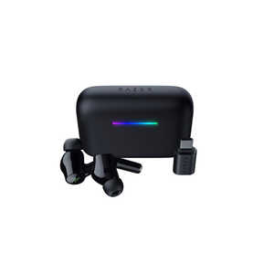 RAZER Hammerhead V3 HyperSpeed �m���C�����X(Bluetooth�{USB-C) / ���� / �C���z���^�C�v / ��x�� ANC�Ή� �Q�[�~���O���C�����X�C���t�H���n RZ12-05610100-