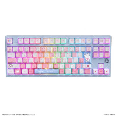 結城さくな × AMICIS ゲーミングキーボード 80HE 日本語配列② Amazon | 【公式】【結城さくな×AMICIS】ゲーミングキーボード 80HE