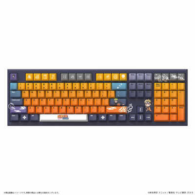 SMARPRISE NARUTO-ナルト- 疾風伝 AMICIS メカニカルキーボード 108