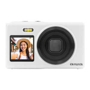 アイワ　AIWA aiwa cam DCB-2 コンパクトデジタルカメラ ホワイト JA5-DCM0003-WH