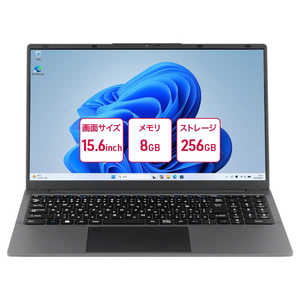 �A�C�� AIWA �m�[�gPC �mintel N100 / �������F8GB / SSD�F256GB / Windows11 Pro / 15.6�^ / 2026�N10�����f���n JA6-LPC1503