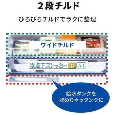 三菱 MITSUBISHI 冷蔵庫 3ドア 330L 左開き CXシリーズ 氷点下 