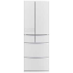 �O�H MITSUBISHI �①�� 6�h�A 485L �t�����`�h�A(�ω��J��) MZ�V���[�Y �^�񒆖�؎� ��65cm �V���N�E�b�h MR-JM49N-W