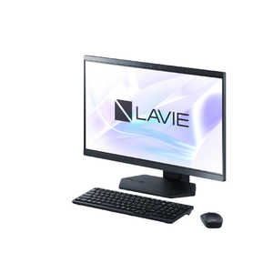NEC デスクトップパソコン LAVIE A23 [ 23.8型 / Win11 Home / Core i7 / メモリ16GB / SSD512GB ] ファインブラック PC-A2375LAB