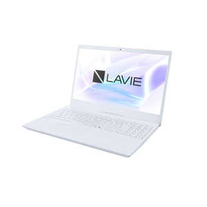 NEC ノートパソコン LAVIE N15 [ 15.6型 / Win11 Home / Core i7 / メモリ16GB / SSD256GB / Office選択可能 ] パールホワイト PC-N157CLAW