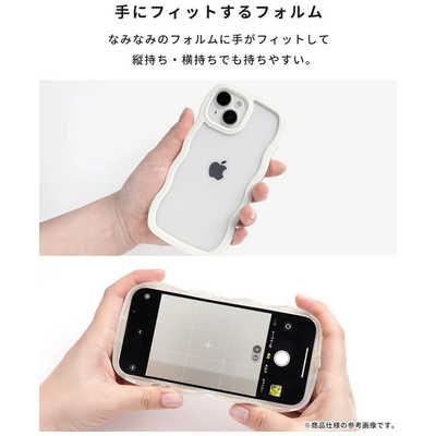 はこさん専用 iPhone 16専用]ちいかわ うねうねケース ブルー/ハチワレ 661-180284