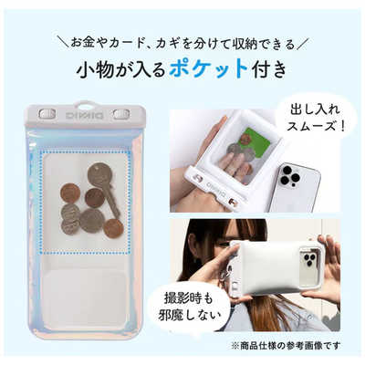 HAMEE ちいかわ/DIVAID フローティング防水ケース ワイドサイズ