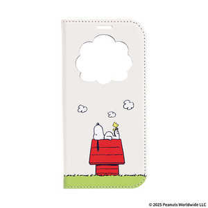 HAMEE iPhone17 PEANUTS/ピーナッツ CERTA フリップ窓付きダイアリーケース ホワイト IP17CRTPNTSNDH HAMEE iPhone17 PEANUTS/ピーナッツ CERTA フリップ窓付きダイアリーケース ホワイト IP17CRTPNTSNDH