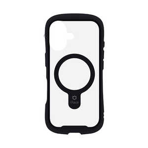 HAMEE iPhone17 iFace Reflection MagSynq 強化ガラスクリアケース ブラック IP17IFACERFTMGBK