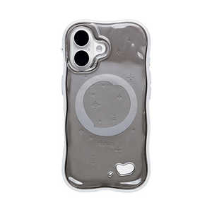 HAMEE miPhone 16pniFace BeBling 2 MagSynqP[X ubN 41-186170