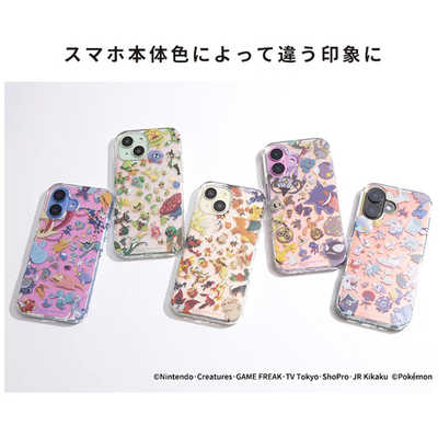 HAMEE ［iPhone 17専用］ポケモン HIGHER ハイブリッドケース クリア