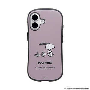 HAMEE �miPhone 16��p�nPEANUTS/�s�[�i�b�c iFace First Class MagSynq�P�[�X iFace �����݃p�[�v��/�E�T�M 41-186743