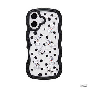 HAMEE miPhone 17pnfBYj[LN^[ ˂˃P[X ubN IP17WAVYDIS101BK