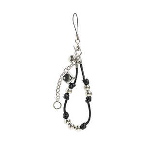 HAMEE iFace Phone�`���[�� �u���b�N/�V���o�[�_�C�X/2way 41-187849