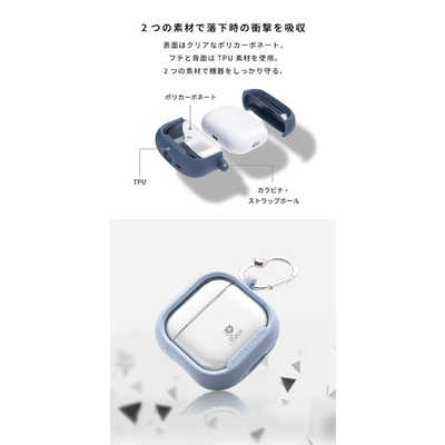 HAMEE ［AirPods Pro 3専用］iFace Reflection ポリカーボネートクリア
