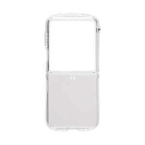 HAMEE �mGalaxy Z Flip 7��p�niFace Look in Clear Hybrid�P�[�X �N���A 41-188594