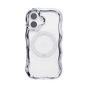 HAMEE �miPhone 17��p�niFace BeBling MagSynq �N���A�P�[�X �V���o�[ 41-190238