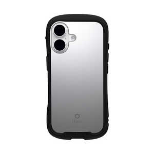 HAMEE �miPhone 16��p�niFace Reflection Mirror MagSynq �����K���X�N���A�P�[�X �u���b�N 41-190320