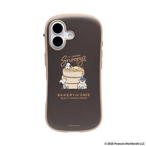 HAMEE �miPhone 16��p�nPEANUTS/�s�[�i�b�c iFace First Class Cafe MagSynq�P�[�X �p���P�[�L/�R�[�q�[�u���E�� 41-191679