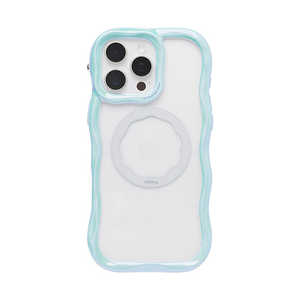 HAMEE �miPhone 16 Pro Max��p�niFace BeBling Wave MagSynq �N���A�P�[�X iFace �z���C�g�I�[���� 41-192591