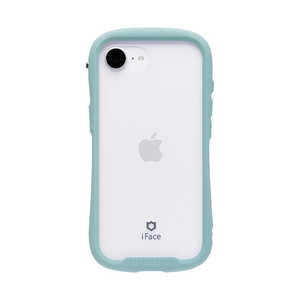 HAMEE �miPhone 17e/16e��p�niFace Reflection�����K���X�N���A�P�[�X iFace �y�[���O���[�� 41-195936
