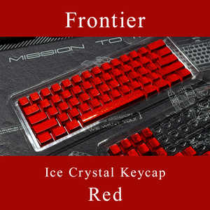 FRONTIER Frontier Ice Crystal Keycap Red FR-ICE-CRYSTAL-KP-RED FRONTIER Frontier Ice Crystal Keycap Red FR-ICE-CRYSTAL-KP-RED