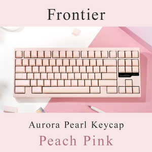 FRONTIER Aurora Pearl Keycap Peach Pink FR-AURORA-PEARL-KP-PP