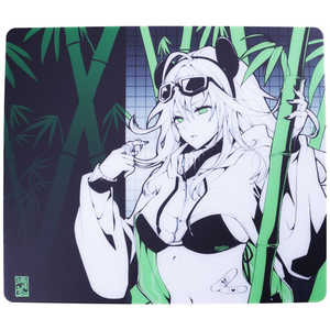 UNCLEPANDA Uncle Panda Bamboo ［不秋］ ガラスマウスパッド UNCLE PANDA UP-GLASS-GREEN