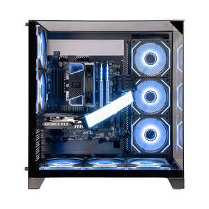 Rabbit0STUDIO �Q�[�~���O�p�\�R�� AMD Ryzen 7 5700X / RTX 5060 �u���b�N RBST-R5700X-5060-16-BK