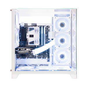 Rabbit0STUDIO �Q�[�~���O�p�\�R�� AMD Ryzen 7 5700X / RTX 5060 �z���C�g RBST-R5700X-5060-16-WHT