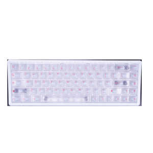 EVERGLIDE �Q�[�~���O�L�[�{�[�h(���s�b�h�g���K�[�Ή�) AE68 Pro �A���~�P�[�X(�p��z��) �m�L���n �z���C�g EV-AE68A-WH-AL