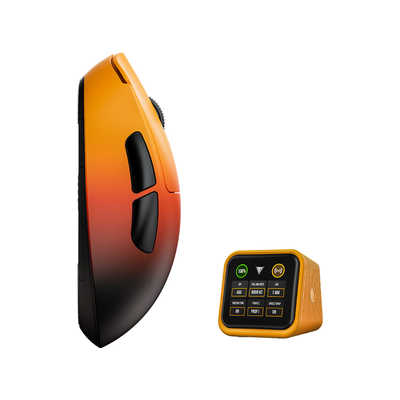 teevolution terra pro 8k ドングル付き　オレンジ TEEVOLUTION Teevolution Terra Pro Inferno Orange ワイヤレス エルゴ