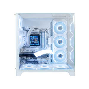 Rabbit0STUDIO Rabbit0 Studio �Q�[�~���O�p�\�R�� AMD Ryzen 7 7800X3D / RTX 5070 �z���C�g �t���Ή� Rabbit0 Studio RBST-7800X3D-5070SWH
