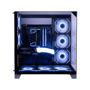 Rabbit0STUDIO Rabbit0 Studio �Q�[�~���O�p�\�R�� AMD Ryzen 7 5700X / RTX 5060 �u���b�N Rabbit0 Studio RBST-5700X-5060BK