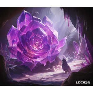 LOCKON Lock-On Odyssey カラーver ガラスマウスパッド LOCK-ON-ODYSSEY-COLOR